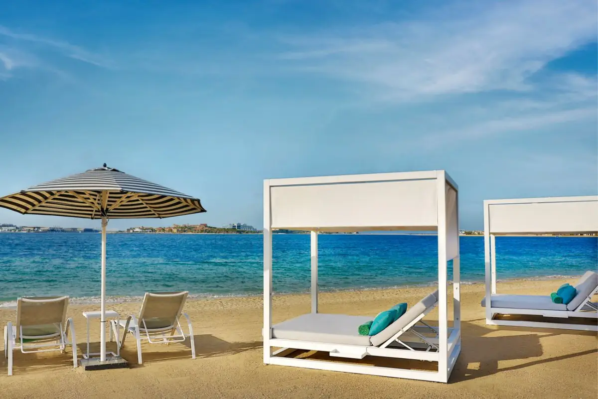 Cost and method of reserving a cabana